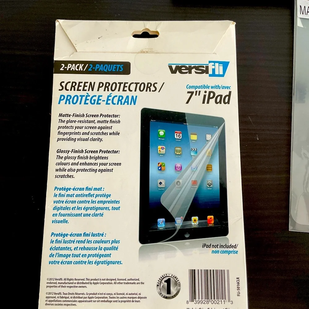 🔥 7 inch iPad or tablet, screen protector 2 included